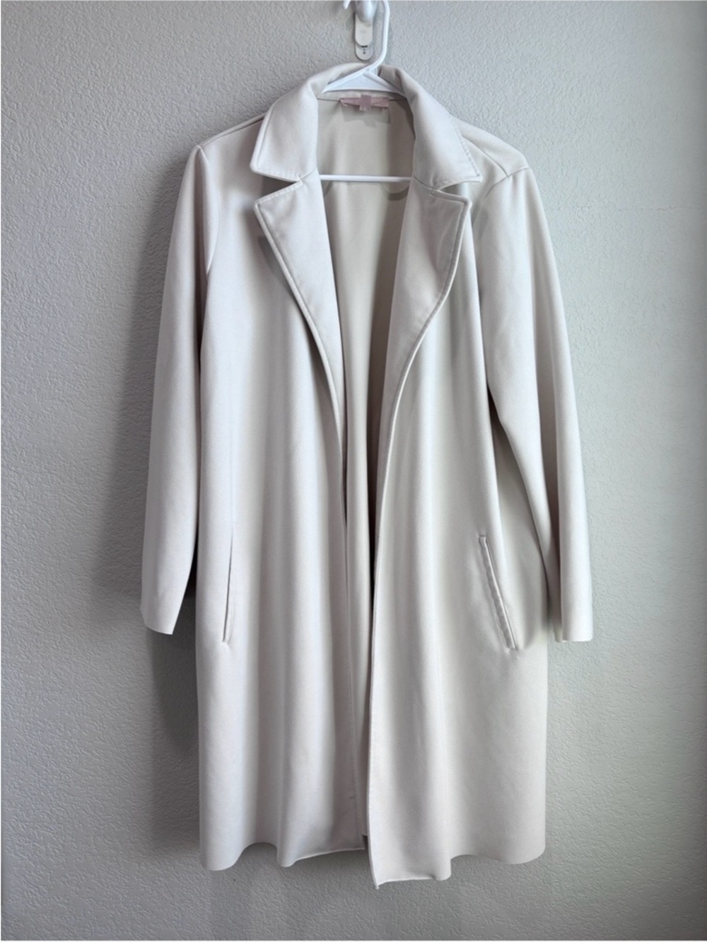 Philosophy Trench Coat Cream Beige Women’s Size XL